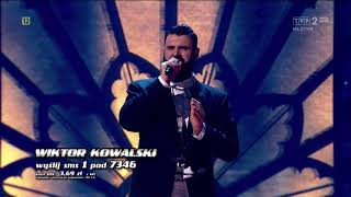 The Voice Of Poland  Wiktor Kowalski „Cisza jak ta” Budka Suflera [upl. by Notpmah]