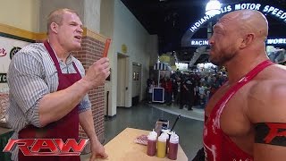 Concessions Kane goes to work Raw November 24 2014 [upl. by Nylloc]