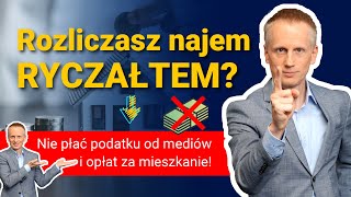 Jak nie płacić podatku od mediów i opłat do wspólnotyspółdzielni jeśli rozliczasz najem ryczałtem [upl. by Vez343]