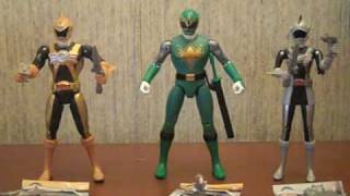 Review Power Rangers RPM Gold Silver and SL Super Samurai [upl. by Adlaremse639]