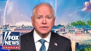 Tim Walz dodges big question on whether Israel has right to strike Iran [upl. by Trescott]