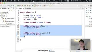 ObjectOriented Programming Java Tutorial Java OOP 71 [upl. by Ladnar177]