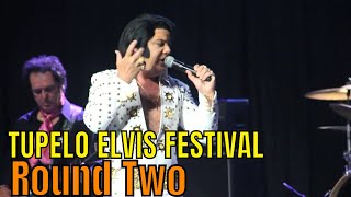 Tupelo Elvis Festival  Round Two  Ultimate Elvis Tribute Artist Competition [upl. by Ianej]