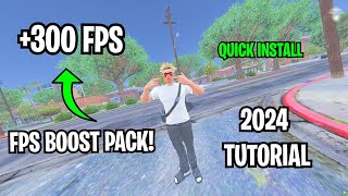 FiveM  FPS Boost Graphics Pack UPDATED 2024 300FPS [upl. by Elsbeth]