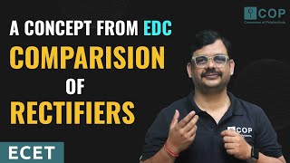 ECET Preparation Video ECE  EDC Rectifiers Comparison Between HWR amp FWR  APECET  TSECET [upl. by Aynnek]