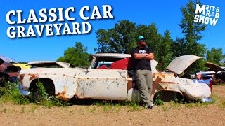 CLASSIC CAR GRAVEYARD  JUNKYARD  Exploring hundreds of rusting classic cars  Matts Rad Show [upl. by Leviralc]