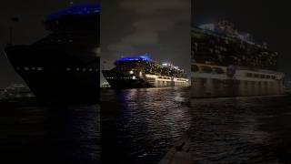 Sun Princess departing Port Everglades porteverglades sunprincess princesscruises [upl. by Anada747]