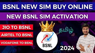 how to activate bsnl 4g sim in tamil  bsnl new sim activation tamil  new bsnl sim activation tamil [upl. by Lamiv]