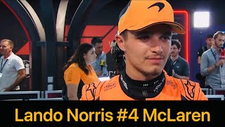 Lando Norris Post Qualifying Interview Saudi Arabia GP [upl. by Sparhawk]