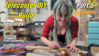 Telecaster Build  Part 5  Final assembly and Soundcheck [upl. by Audrey739]