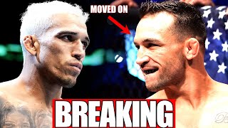 WTF Michael Chandler MOVES ON from Conor McGregor Charles Oliveira vs Michael Chandler 2 [upl. by Nolan]