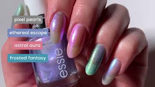 new essie special effect nail polish ✨ nail art studio collection [upl. by Margarethe]