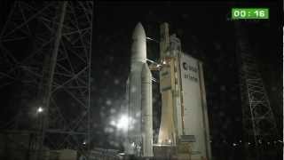 Ariane 5 Rocket Launches With ATV3 [upl. by Strep835]