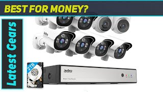 3MP Super HD Home Security Camera System with 8 PoE IP Cameras  Night Vision amp Motion [upl. by Eelir147]