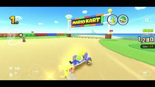 Mario Kart Tour  SNES Koopa Troopa Beach 2 1080p HD [upl. by Ennaillij]