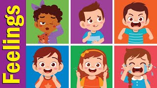 Feelings and Emotions Vocabulary Chant for Children  Fun Kids English [upl. by Eanom124]