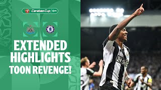 TOON REVENGE  Newcastle United v Chelsea extended highlights [upl. by Aisayt]