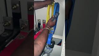 3phase incomer cable installation elecricalwork reels shortvideo [upl. by Aristotle249]