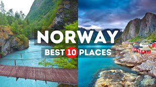 Amazing Places to visit in Norway  Travel Video [upl. by Rockie]