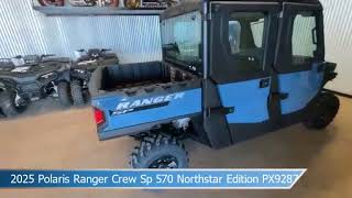 2025 Polaris Ranger Crew Sp 570 Northstar Edition PX9287 [upl. by Ling301]