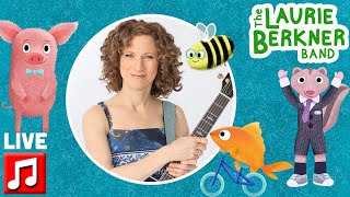 Laurie Berkner Band  Music Videos Live Stream 4182023 [upl. by Benedikt327]