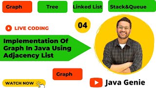 Implementation of Graph in java using Adjacency List [upl. by Buehler]