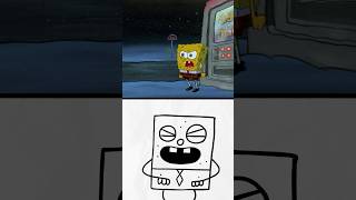 DoodleBob stuck in Rock Bottom ✏️  SpongeBob shorts [upl. by Fridlund]