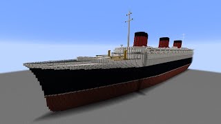 Minecraft SS Normandie [upl. by Rolandson]