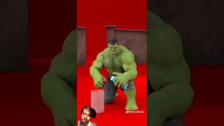 Hulk fod rha h bomb 💣😳🥵 hulk viralshorts shorts animation pkytcreation marvel viralvideo [upl. by Son]