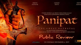 Panipat Full Movie Public Review  Sunjay Dutt  Arjun Kapoor  Kriti Sanon [upl. by Acsicnarf]