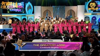 The greatest Lord by Loveworld Singers amp Alex Praise Night 14 with Pastor Chris [upl. by Enyar]