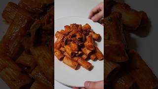 Rigatoni alla Boscaiola shorts pasta boscaiola [upl. by Yenffad]