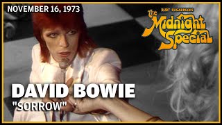 Sorrow  David Bowie  The Midnight Special [upl. by Palua]