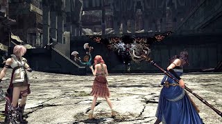 Final Fantasy XIII PC Vercingetorix Vanille PoisonSummon Kill Strategy [upl. by Nevsa]