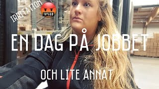 ATT JOBBA PÅ LAGER  VLOGG [upl. by Bernice]