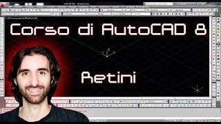 Corso di AutoCAD  8  Retini amp Tratteggi [upl. by Fried]