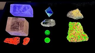 Glowing Rocks  Colorful and Beautiful Fluorescent Minerals [upl. by Dehsar]