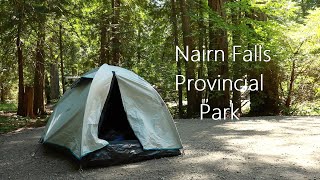 Summer Camping Nairn Falls Provincial Park [upl. by Attenod]