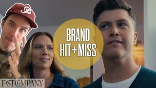 Scarlett Johansson and Colin Jost are in the running for best Super Bowl ad  Fast Company [upl. by Claman847]