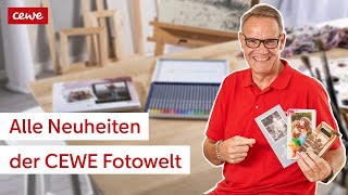 Alle Neuheiten in der CEWE Fotowelt 72 [upl. by Leuams]