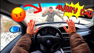 I ESCAPE FROM ANGRY DAD AND MOM Epic PARKOUR POV Chase action lol POV angry dad mom escape [upl. by Nepsa41]