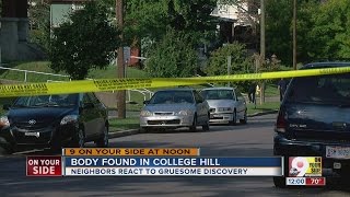 Homicide investigation underway in College Hill [upl. by Nani]