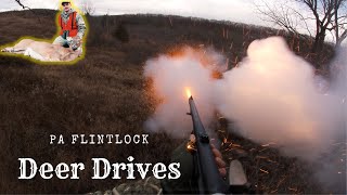 PA Public Land Flintlock Deer Drives DEER DOWN [upl. by Brien]