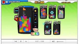 TETRIS 145 LINES 4X FAST [upl. by Aloz]