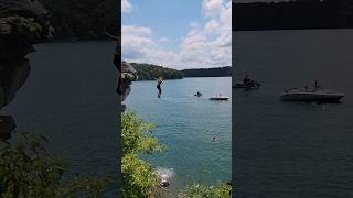 Big Cliff Jump  Summersville Lake [upl. by O'Carroll816]