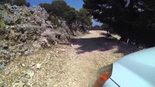 Driving down mount Ainos Cephalonia Greece 1080p FullHD [upl. by Elyssa]