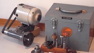 Dumore Model 44 Tool Post Grinder 14HP Supportschleifmaschine Supportschleifer [upl. by Lowndes972]