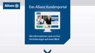 Allianz Kundenportal  alles auf einen Blick [upl. by Munsey]