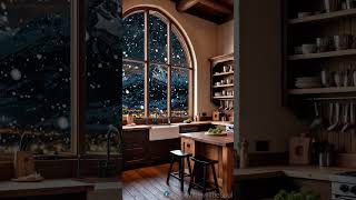 Cozy Rustic Winter Vibes Kitchen Wonderland [upl. by Atilam]