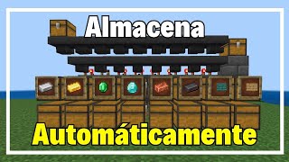 ✅Como Ordenar tus Items Automáticamente Item Sorter en Minecraft 121  Tutorial [upl. by Herring227]